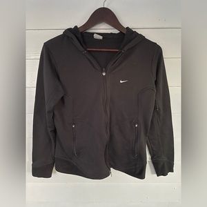 Black Nike Hooded Running Jacket